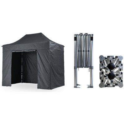 TENTino BIG HEXAGON 2x3 m 17A - ANTRACIT – Hledejceny.cz
