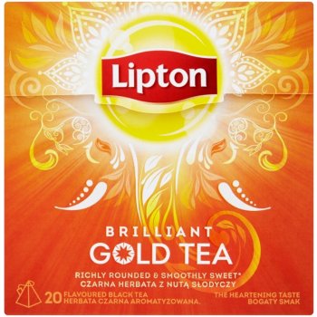 Lipton Brilliant gold Tea černý čaj 20 s. 38 g