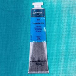 Olejová barva Ladoga 46 ml Turquoise Blue