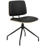 Actona Owen eko kůže černá / dub přírodní – Zboží Mobilmania