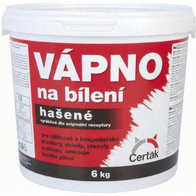 Čerťák hašené vápno na bílení, 10 kg – Sleviste.cz