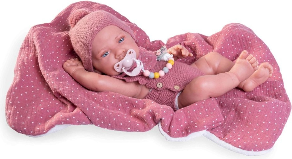 Antonio Juan 80220 SWEET REBORN NACIDA realistická miminko s celovinylovým tělem 42 cm