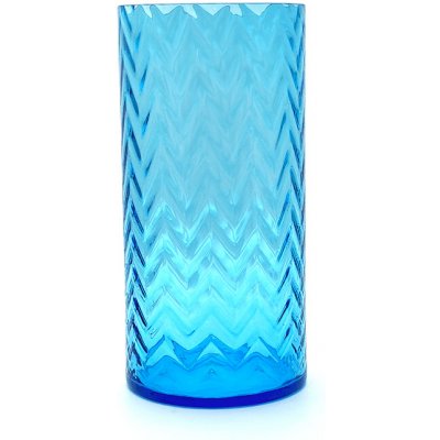 Váza Tubus akvamarín 37cm – Hledejceny.cz