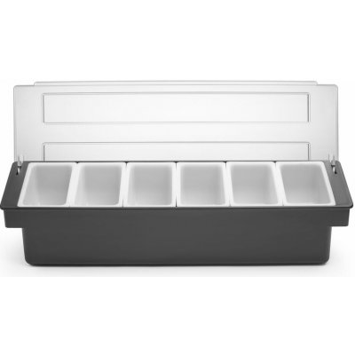 Bar up Zásobník na přísady k míchaným nápojům - 6 náplní, Bar up, 480x150x(H)100mm – Sleviste.cz