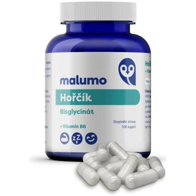 Hořčík Bisglycinát + Vitamín B6 100 kapslí – Hledejceny.cz