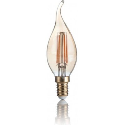Lampadina VINTAGE LED filamentová žárovka E14 4W 400lm 2200K nestmívatelná, jantarová – Hledejceny.cz
