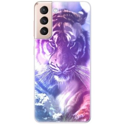 iSaprio Purple Tiger Samsung Galaxy S21