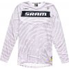 Cyklistický dres TROY LEE DESIGNS SKYLINE AIR SRAM ROOTS LONG SLEEVES CEMENT