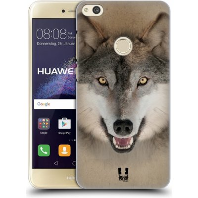 HEAD CASE silikonový obal na mobil Huawei P9 LITE 2017 vzor Zvířecí tváře 2 vlk šedý (Pouzdro gelové HEAD CASE na mobil Huawei P9 LITE 2017 / P9 LITE 2017 DUAL SIM vzor Zvířecí tváře 2 vlk šedý)