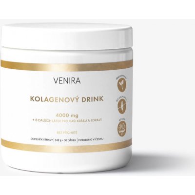 Venira vepřový kolagen pro vlasy, nehty a pleť bez příchutě 142 g – Hledejceny.cz