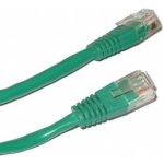 XtendLan PK_6UTP010green Patch, Cat 6, UTP, 1m, zelený – Zboží Živě