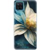 Pouzdro a kryt na mobilní telefon Samsung iSaprio Blue Petals Samsung Galaxy A12