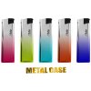 Zapalovače piezo Matteo Colored Shiny Metall Case