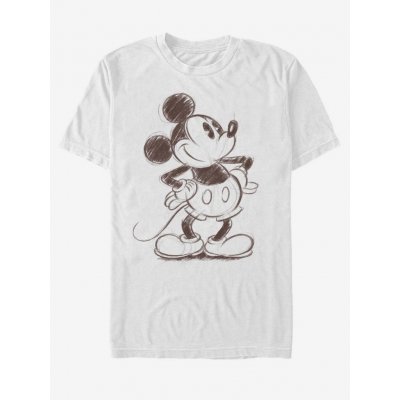 Zoot Fan Mickey Mouse Disney triko bílá
