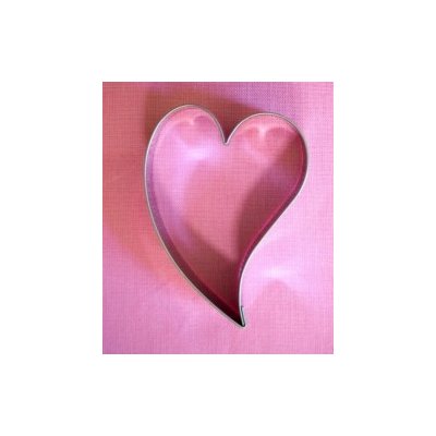 Vykrajovátko - Srdíčko křivé 3,4 x 2,7 cm – Sleviste.cz