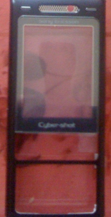 Kryt Sony ERICSSON K800 přední černý