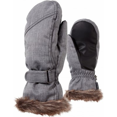 Ziener Kem mitten lady grey melange – Zboží Mobilmania