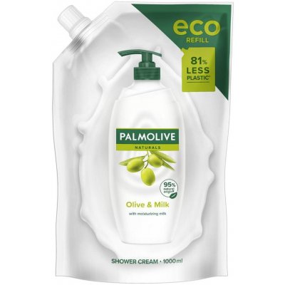 Palmolive Naturals Milk & Olive antistresový sprchový gel náhradní náplň 1000 ml – Zbozi.Blesk.cz