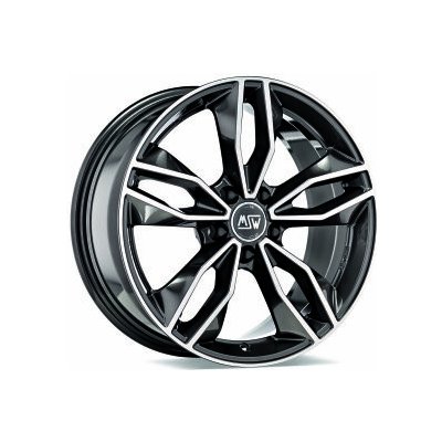 MSW 71 8x19 5x114,3 ET4 gloss dark grey polished – Hledejceny.cz