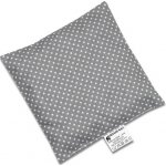 Babyrenka nahřívací polštářek 15x15 cm z třešňových pecek Dots grey – Zbozi.Blesk.cz