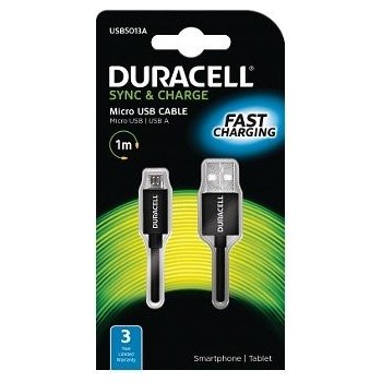 Duracell USB5013A napájecí a synchronizační pro Micro USB, 1m