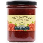 Kvasnička Džem jahodový bez cukru 200 g – Zboží Dáma