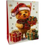 Vánoční dárková taška 26×32 cm 11404.04 – Zboží Mobilmania