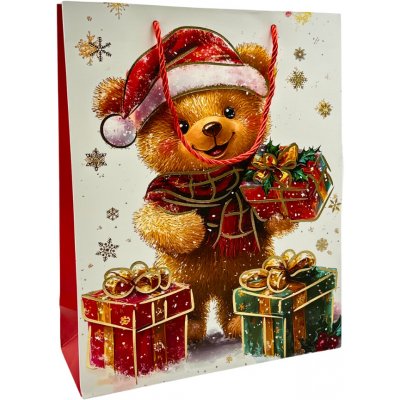 Vánoční dárková taška 26×32 cm 11404.04 – Zboží Mobilmania