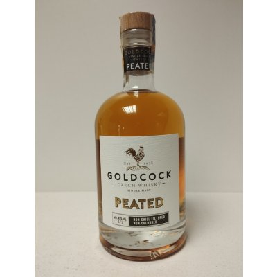 Gold Cock Peated 4yo 45% 0,7 l (holá láhev) – Hledejceny.cz