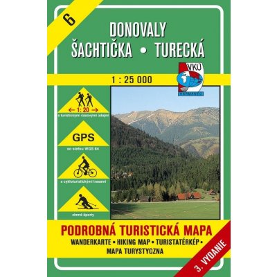 Donovaly Turecká Šachtička 1 : 25 000