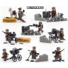 Figurky / Minifigurky WW2 vojáci 2. světová válka německá armáda Blitzkrieg LEGO kompatibilní sada 13ks + velké příslušenství