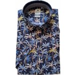 Pure Casual Fit košile s krátkým rukávem Havajská tmavá D61525_52103_985 – Zboží Mobilmania