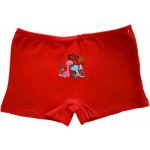 Elevek dívčí boxerky kalhotky DINO 83826 červená – Zboží Dáma