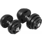 Gorilla Sports Sada činek s plastovými kotouči, 30 kg – Zboží Dáma