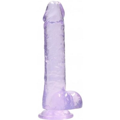 RealRock gelové dildo s přísavkou 19 cm – Zboží Mobilmania