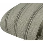 Zip - zdrhovadlo - spirálový 3mm metráž - různé barvy Barva/odstín: Šedá prachová (šedobéžová) – Hledejceny.cz