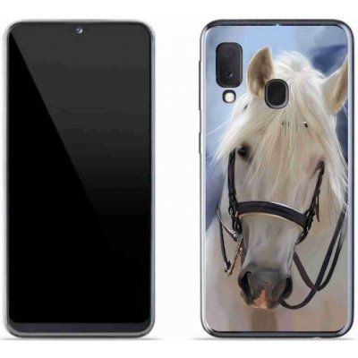 Pouzdro mmCase Gelové Samsung Galaxy A20e - bílý kůň – Zbozi.Blesk.cz