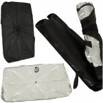 CAR.COOL 6825-1 Sluneční clona na přední sklo 65x110 cm, stříbrná – Hledejceny.cz