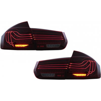 KITT LED zadné svetlá vhodné pre BMW radu 3 F30 Pre LCI & LCI F80 M3 (2011-2019) CSL Laser Look – Zboží Mobilmania