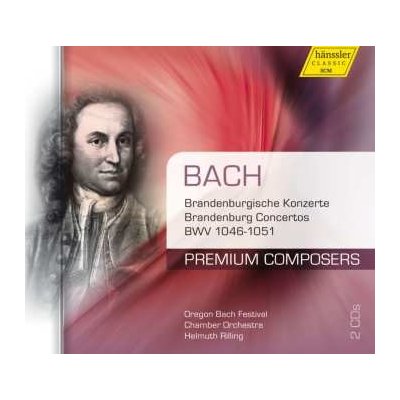 Johann Sebastian Bach: Brandenburgische Konzerte 2 CD – Hledejceny.cz
