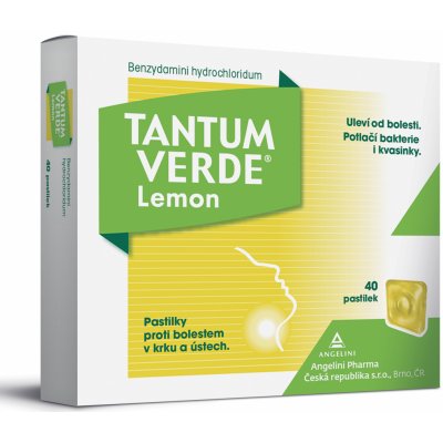 TANTUM VERDE LEMON ORM 3MG PAS 40 – Zboží Mobilmania