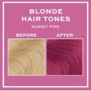 Revolution Haircare Tones For Blondes tónovací balzám pro blond vlasy Sunset Pink 150 ml
