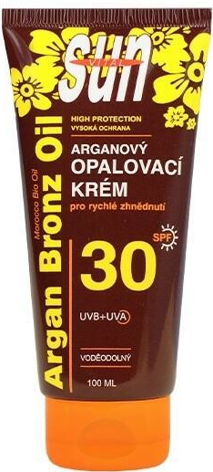 SunVital opalovací krém SPF30 s arganovým olejem 125 ml