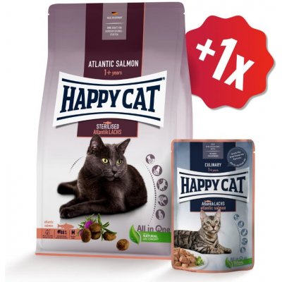 Happy Cat Sterilised Atlantik Lachs 1,3 kg