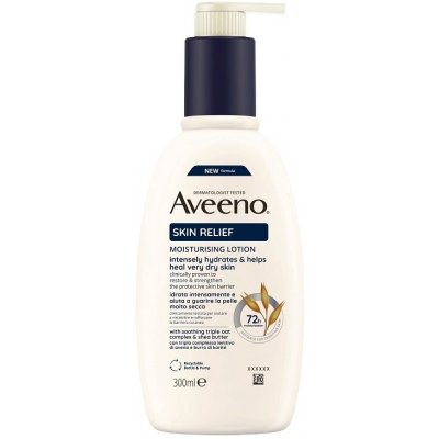 Aveeno Skin Relief tělové mléko 300 ml – Hledejceny.cz