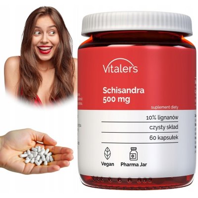 Vitaler's Schisandra 500 mg 60 kapslí – Hledejceny.cz
