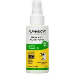 Alphanova repelent proti hmyzu pro mírné pásmo BIO 75 ml