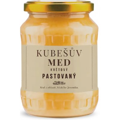 Kubešův med květový pastovaný 480 g