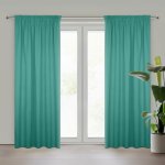 Design 91 ZATEMŇOVACÍ ZÁVĚS NA PÁSCE PARISA 135X270 CM MENTOLOVÁ – Hledejceny.cz