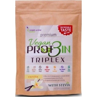 Vegan Prime Vegan Prot3in Triplex 550 g – Zboží Mobilmania